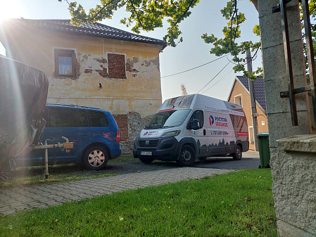 Izolace stropu zděného rodinného domu u Horšovského Týna